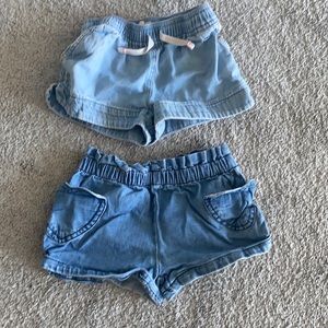 Two pairs of Boden’s girl’s shorts